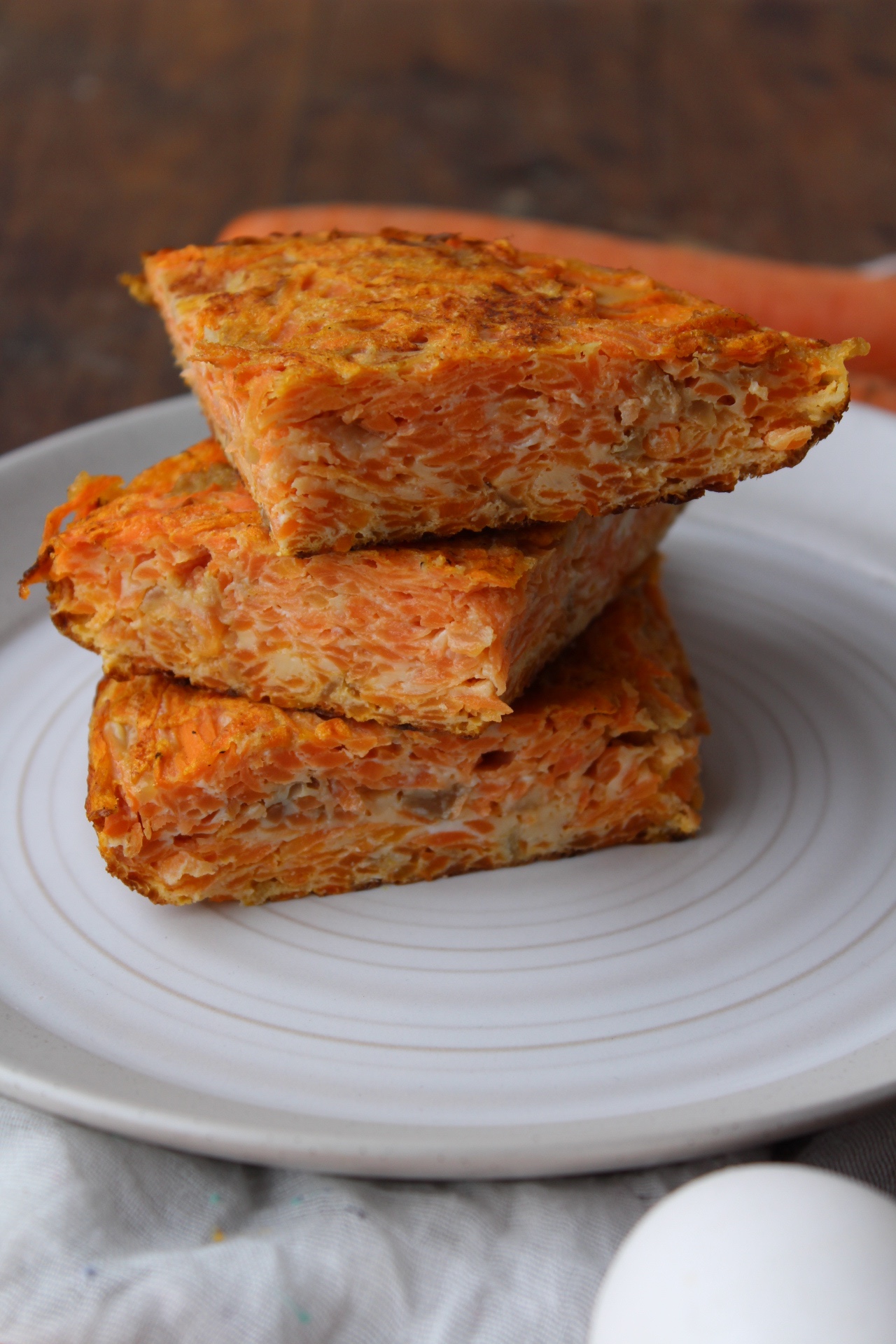 Tortilla de zanahorias Irene Mercadal