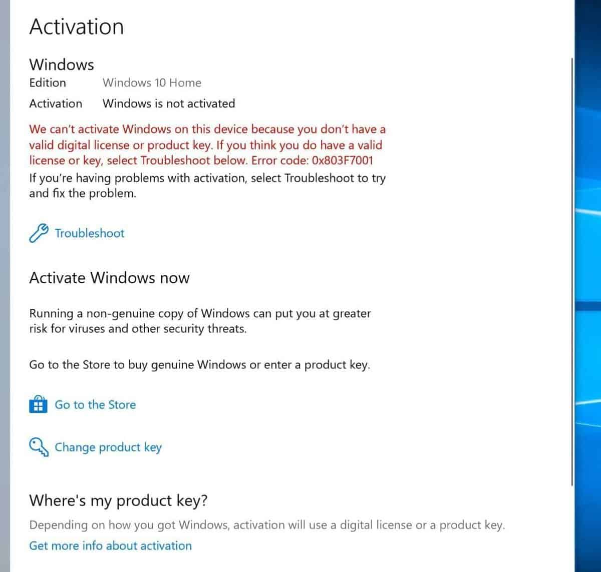 Activating Windows 10 Pro and Linking Your Microsoft Account Buy