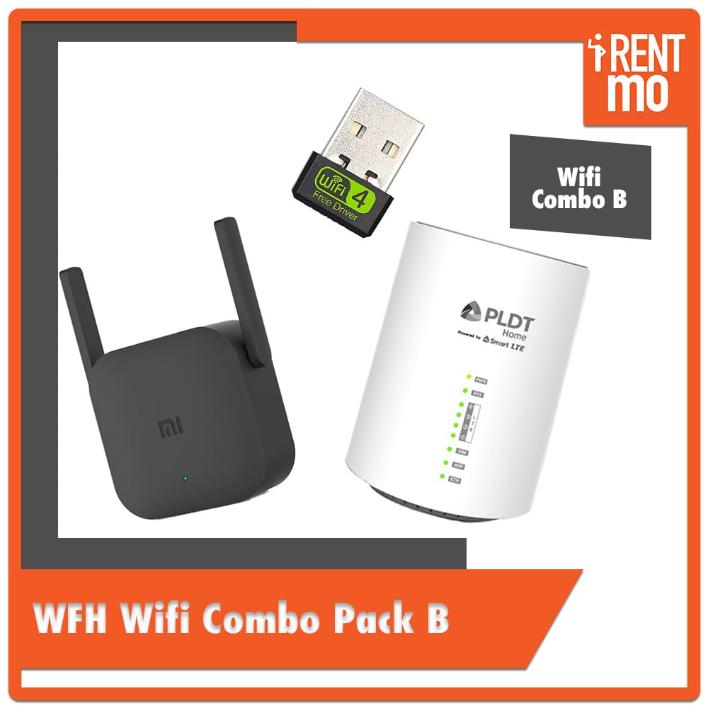WFH Accessories Combo Package B Wifi Pack Buy, Rent, Pay in
