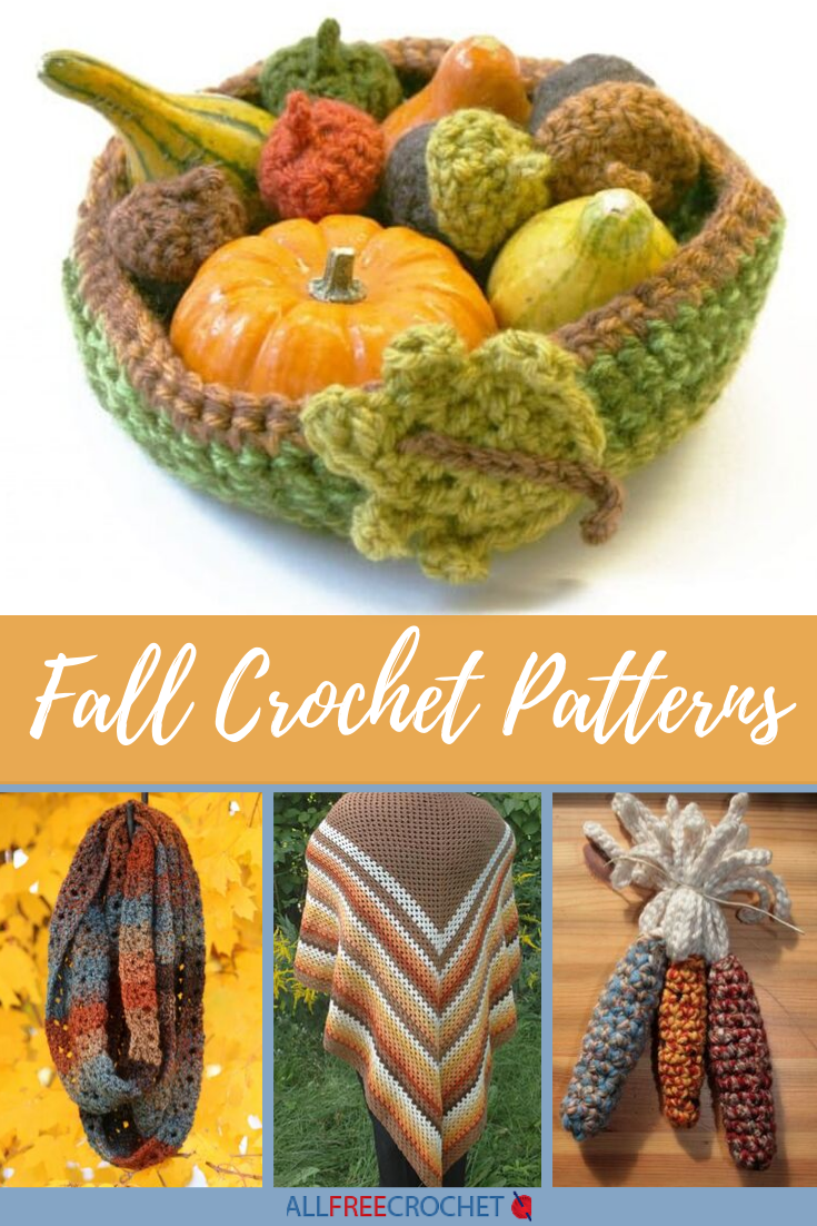 28 Fall Crochet Patterns [Free]