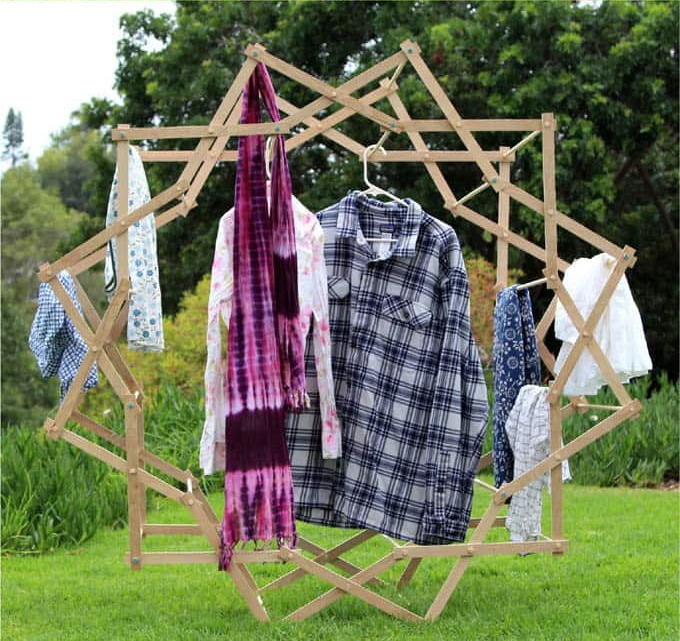 Star Shaped Drying Rack