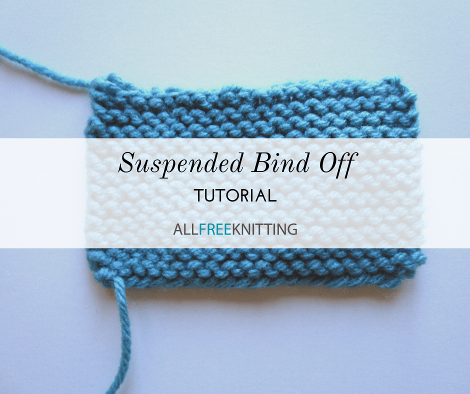 Suspended Bind Off Tutorial Your New Favorite Elastic Bind Off