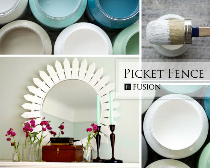 Picket Fence Fusion Mineral Paint I Restore Stuff
