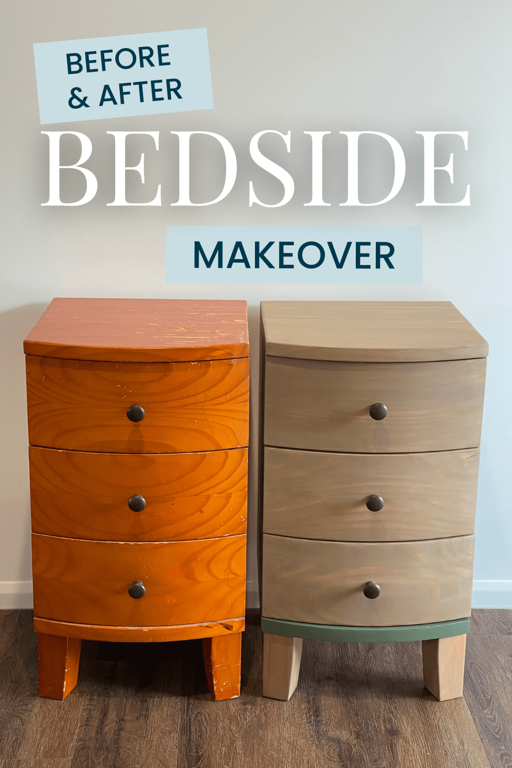 Cotswold Green Bedside Transformation with Artisan Mineral Paint