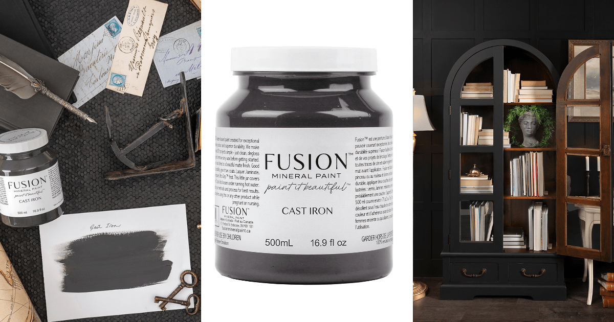 Cast Iron Fusion Mineral Paint I Restore Stuff