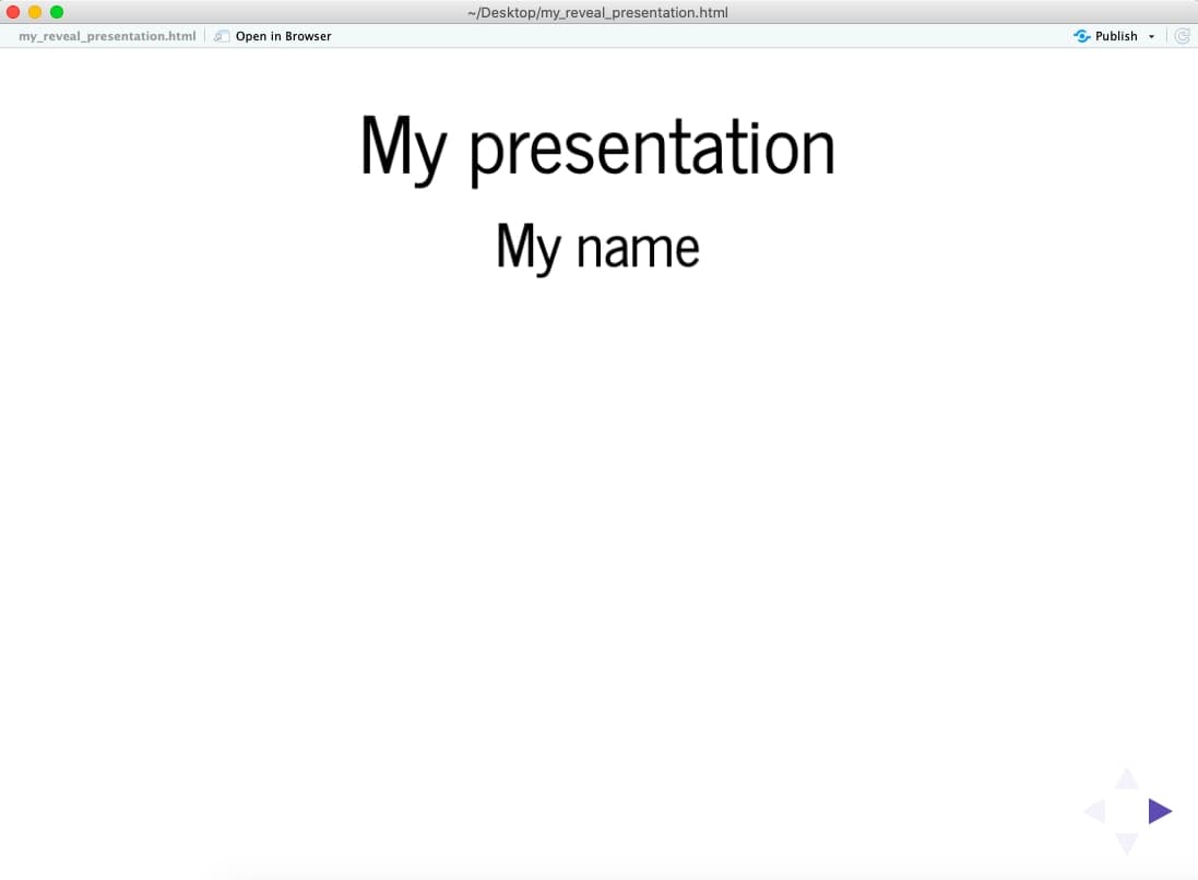 How to Create Stunning Presentations Using Reveal.js in R Irati Hurtado