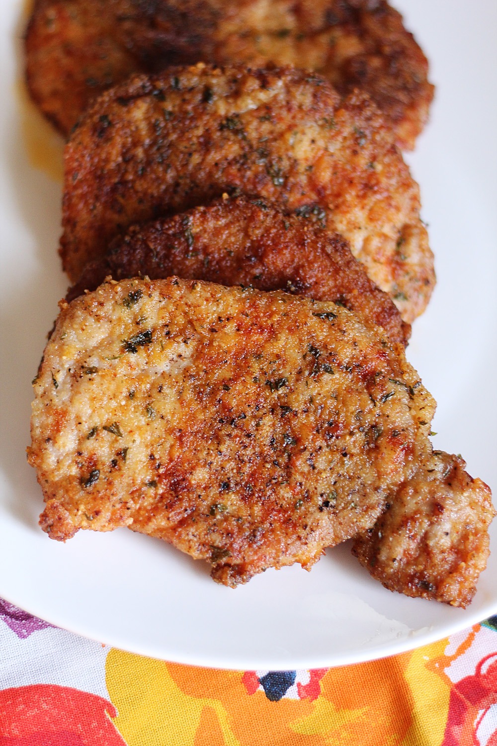 Tender & Juicy Parmesan Crusted Pork Chops Iriemade