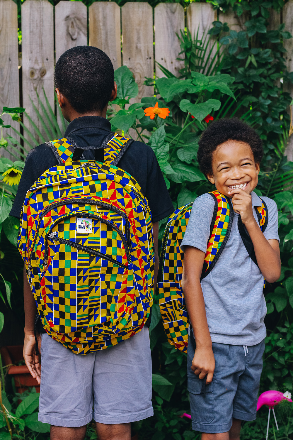 Africa On My Back Backpacks That Empower Black Boys & Ghanaian