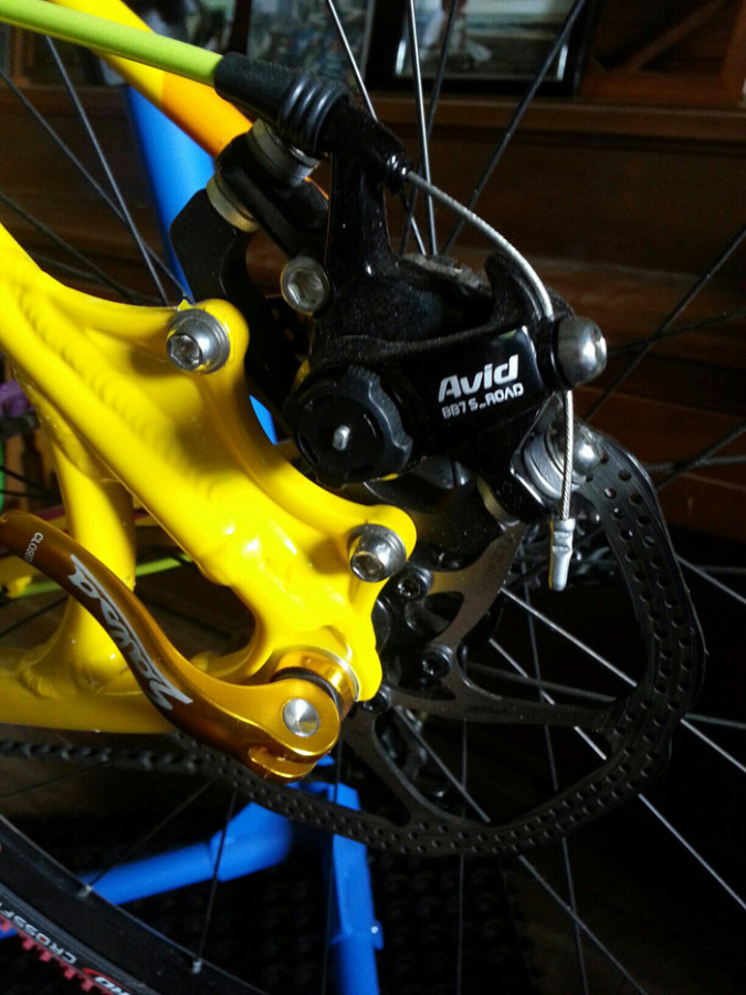 Avid BB7 Road S Disc Brake w/ Rotor Competitive Cyclist