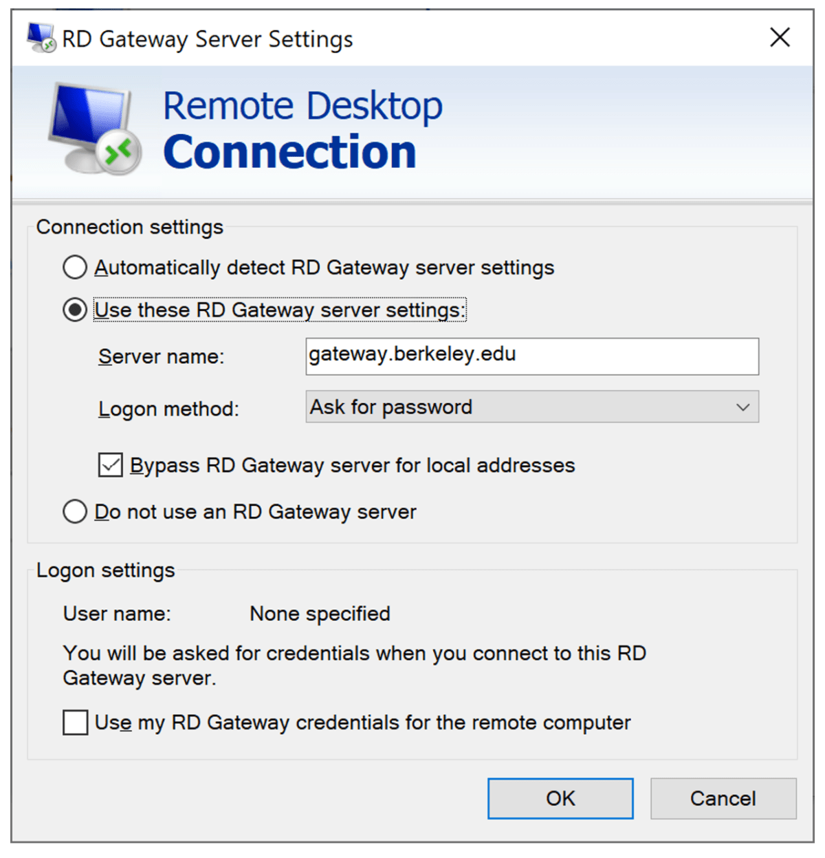Using gateway.berkeley.edu IRIS