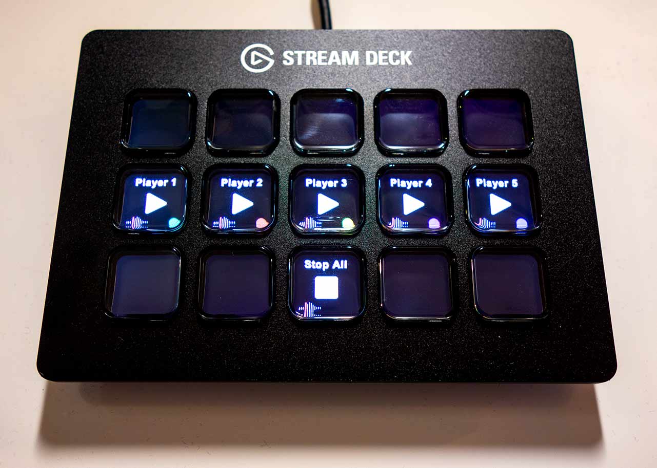 Iris Audio Player Stream Deck Plugin