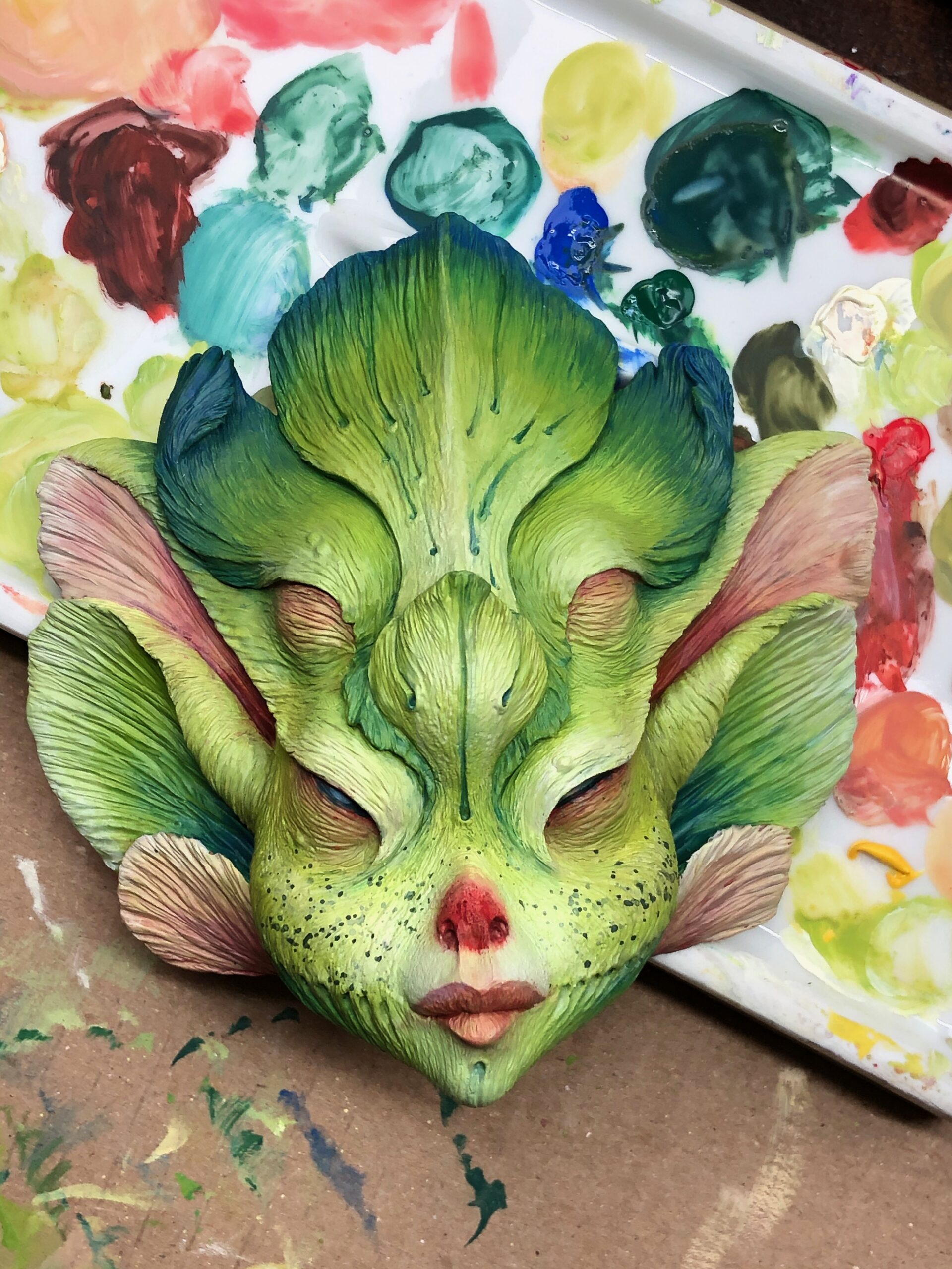 Sculpture Iris Compiet