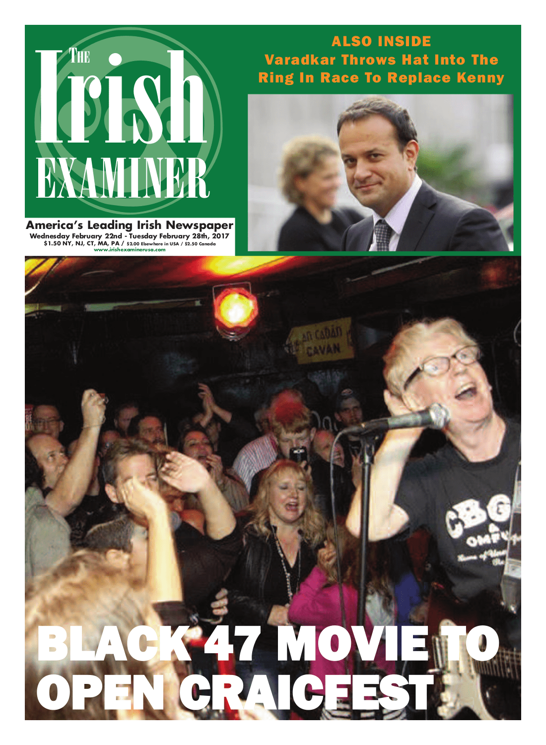 Irish Examiner USA ePaper Archive 2017 Irish Examiner USA