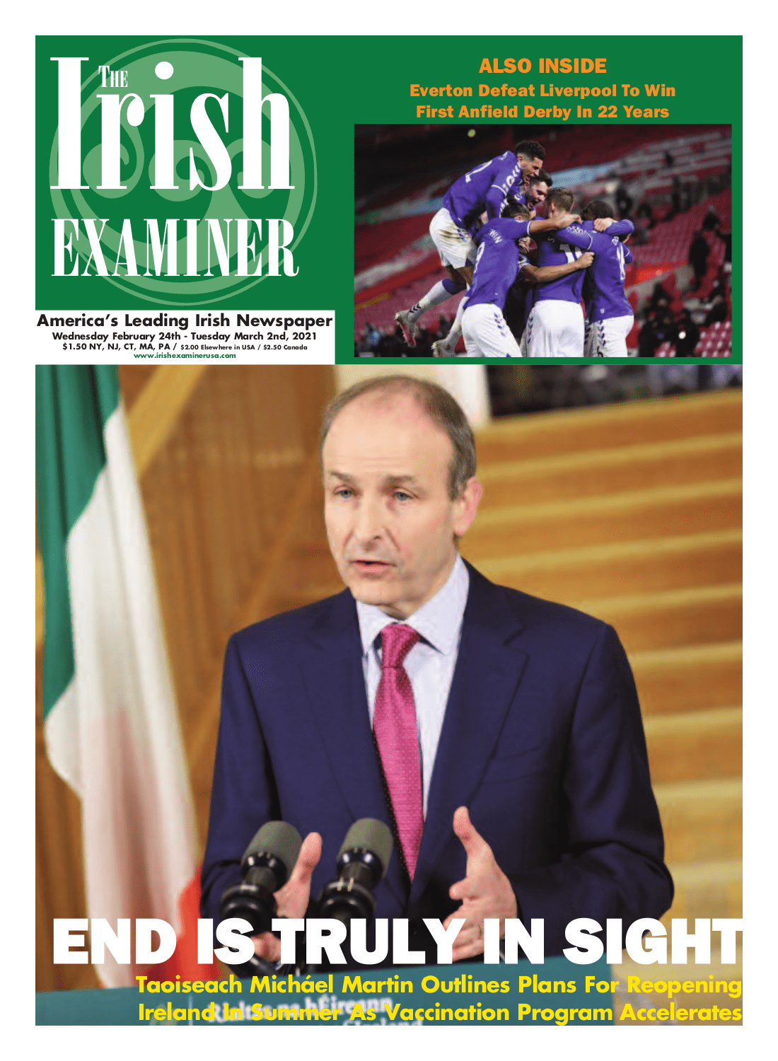 Irish Examiner USA ePaper Archive 2021 Irish Examiner USA