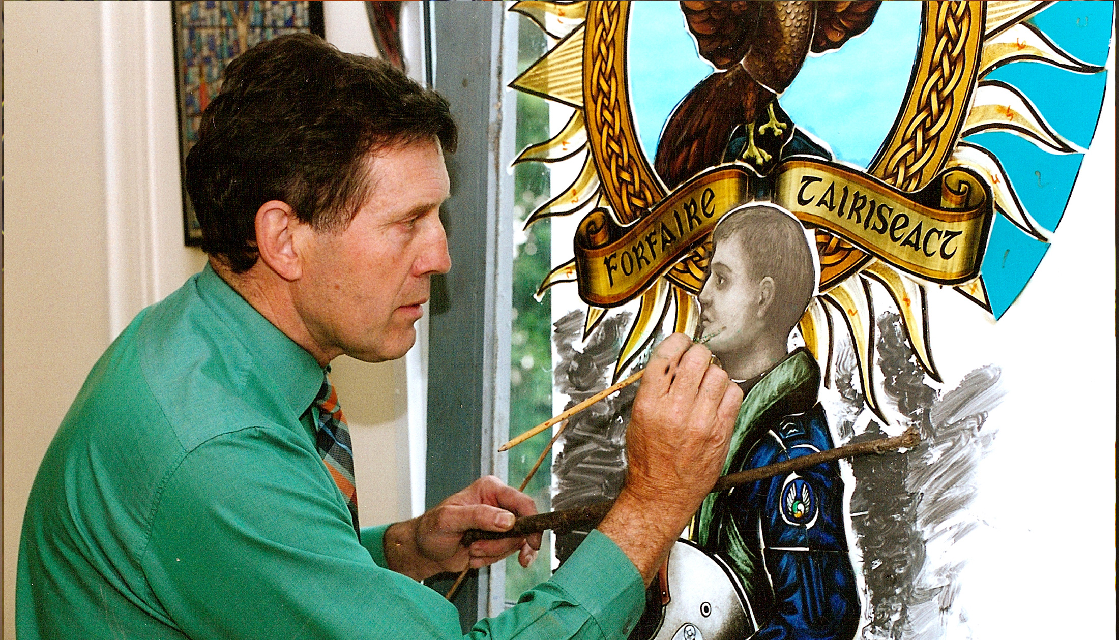 Alan Tomlin, Stained/Leaded Glass Artist, Dublin, Ireland
