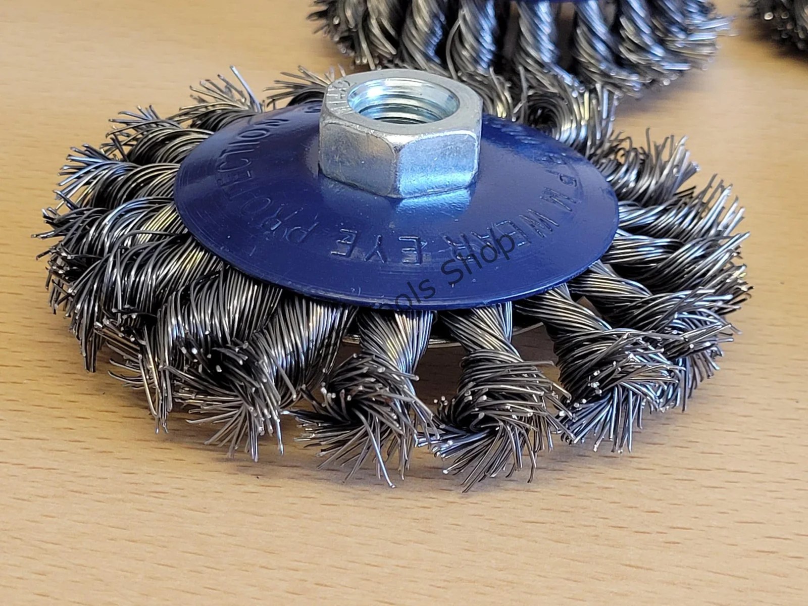 4PC Rotary Wire Brush Set Suits 115mm(4.5″) Angle Grinders IRISH