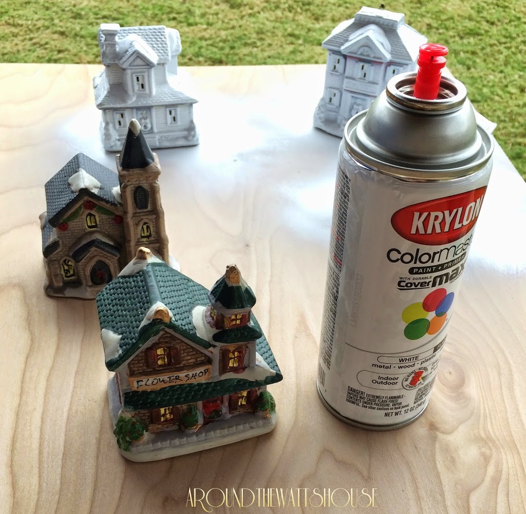 Pottery Barn Inspired Christmas Village Iris Nacole