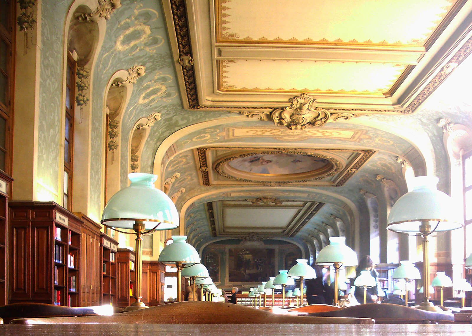La Sorbonne Reading Room, Paris, France