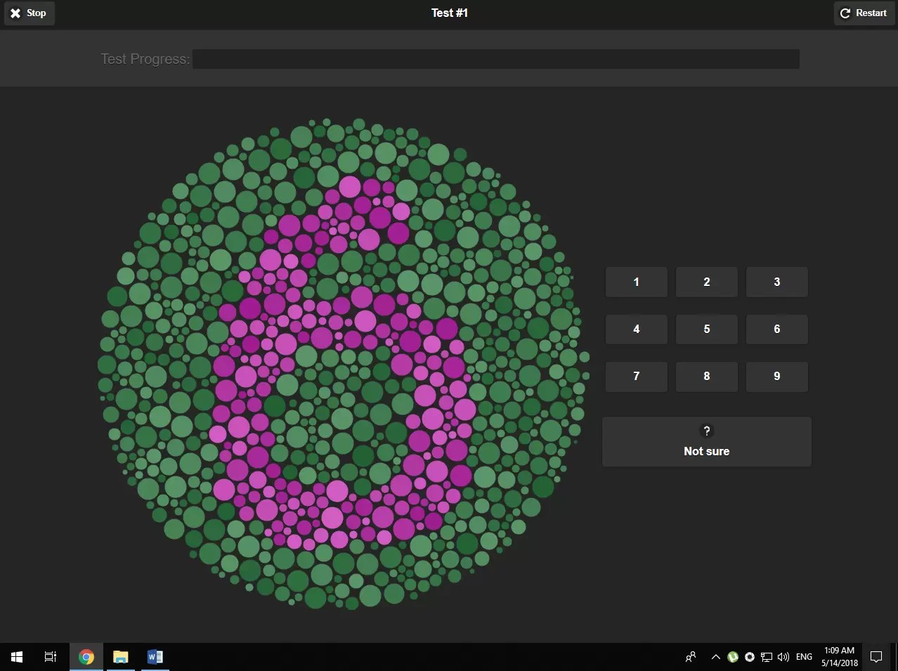 How does Reverse Color blind Test work? IrisTech
