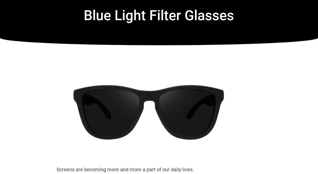 Blue Light Filter Glasses IrisTech