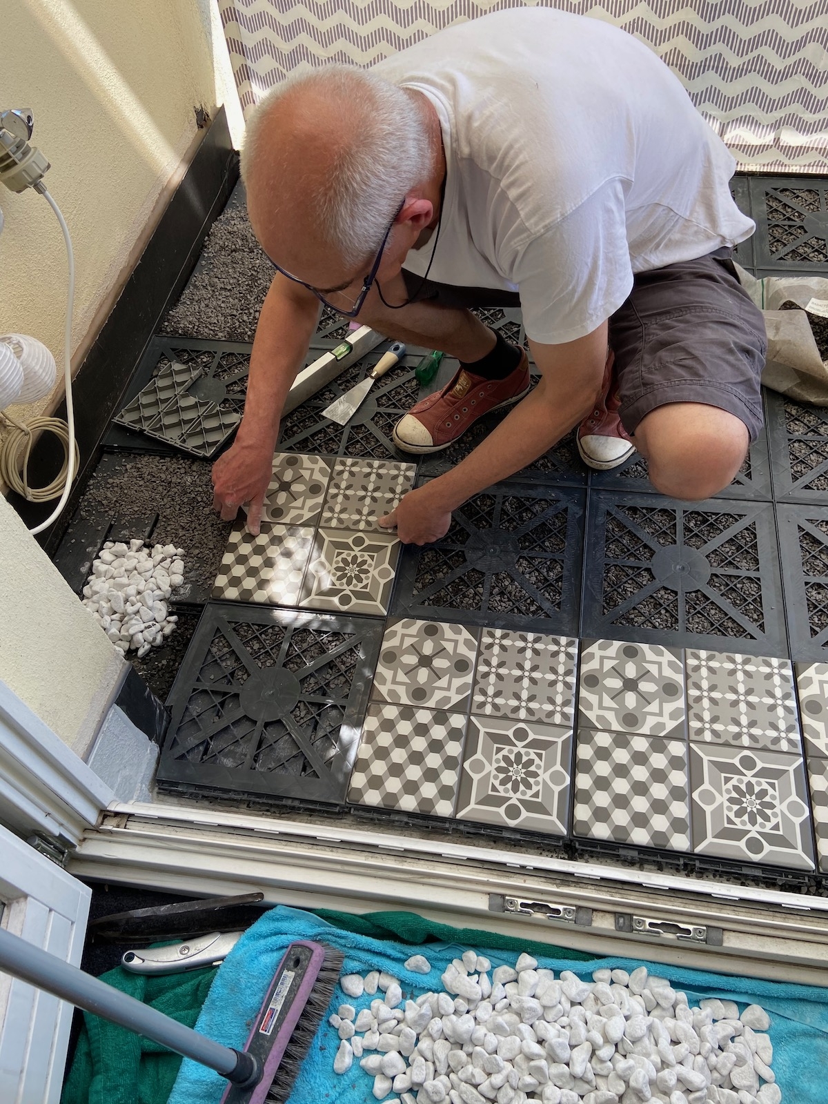 Balkon Update... schon WIEDER ein neuer Boden Irit Eser SchÃ¶ner leben!