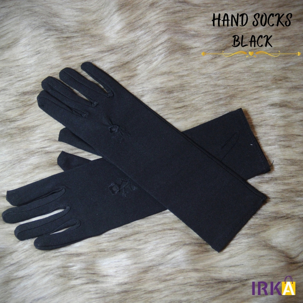 Hand Socks Black Irka Mart
