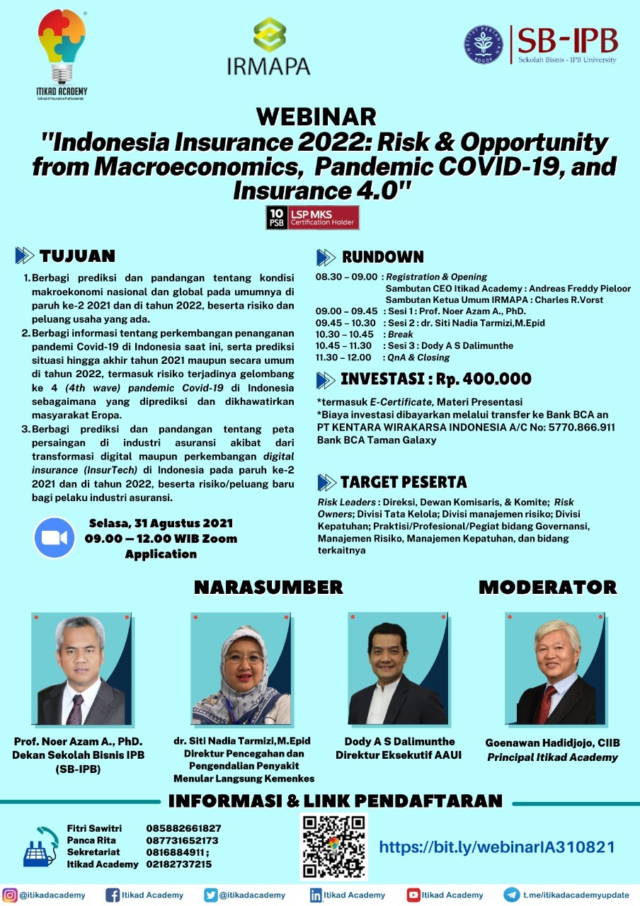 Webinar “Indonesia Insurance 2022 Risk & Opportunity from
