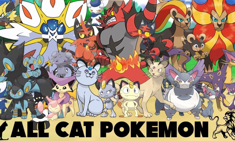 The Complete List of Cats in Pokemon All Cats Pokemon