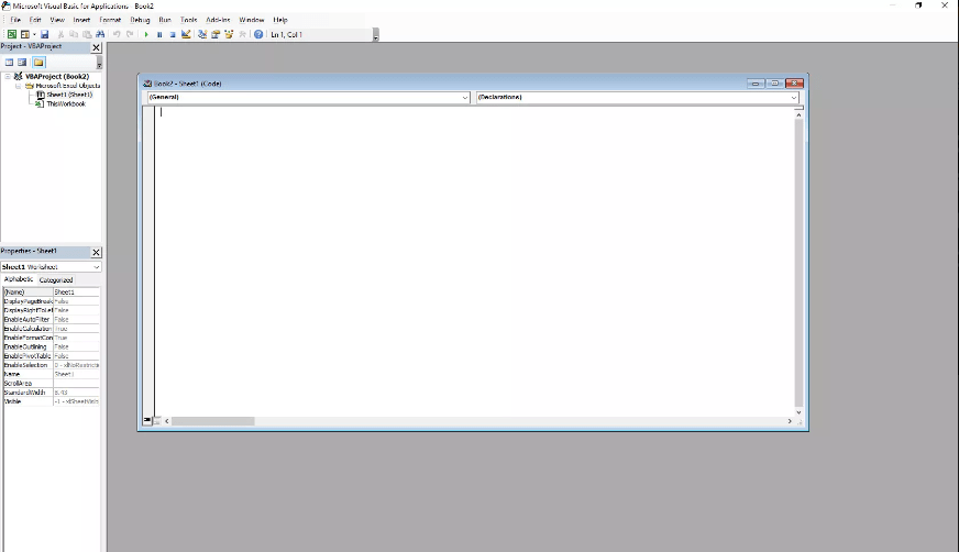How to Limit Access to Rows and Columns With VBA in Excel