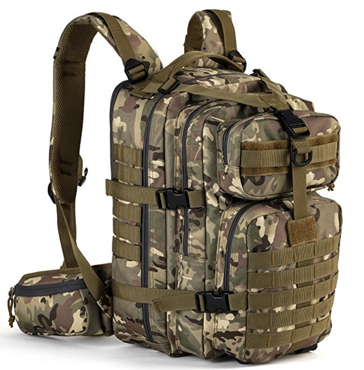 Tactical BackpackCPTan Rock Rain Sports