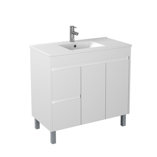 Handle Free 900mm Affordable Bathroom Iroga Vanities