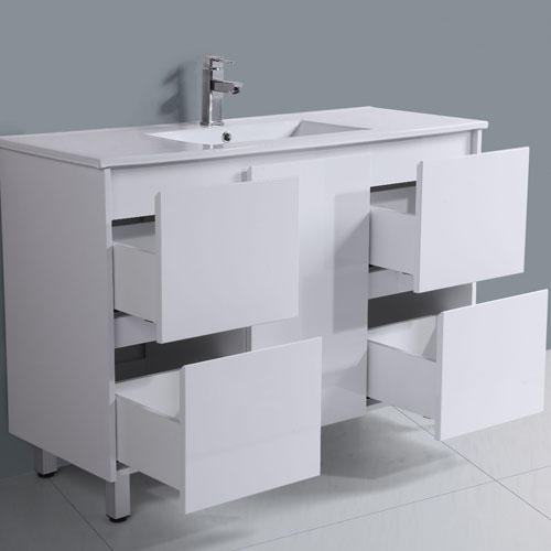 Finger Pull Vanity 1200mm Single Basin Iroga Vanities