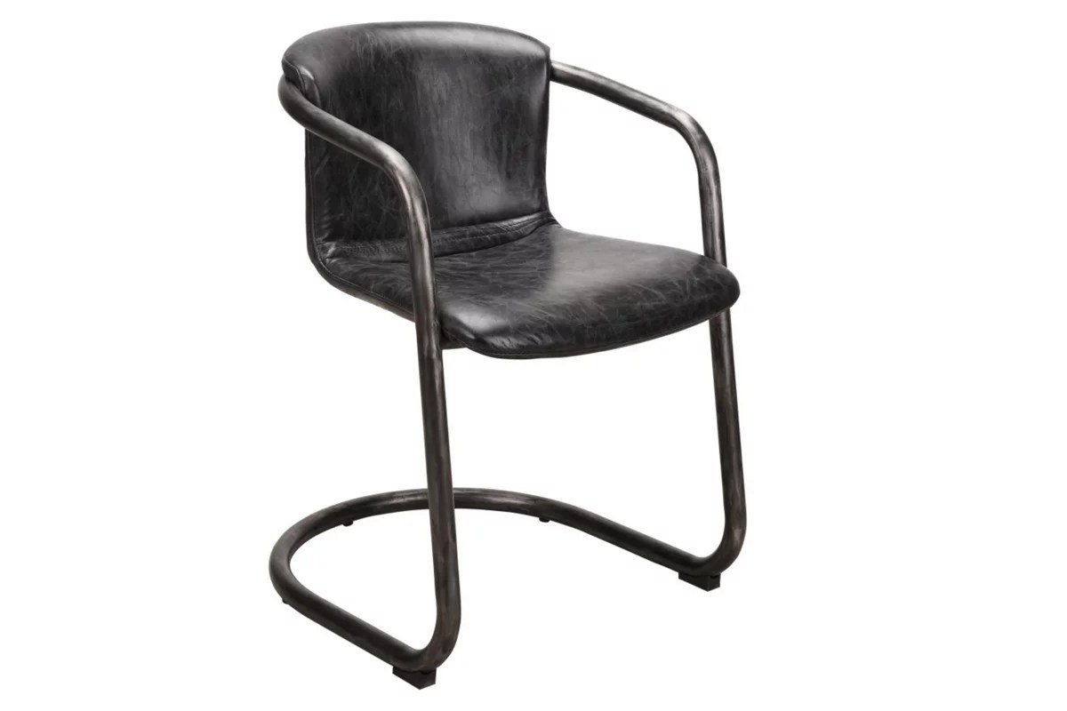 Freeman Guest Chair Black Iron Age Office