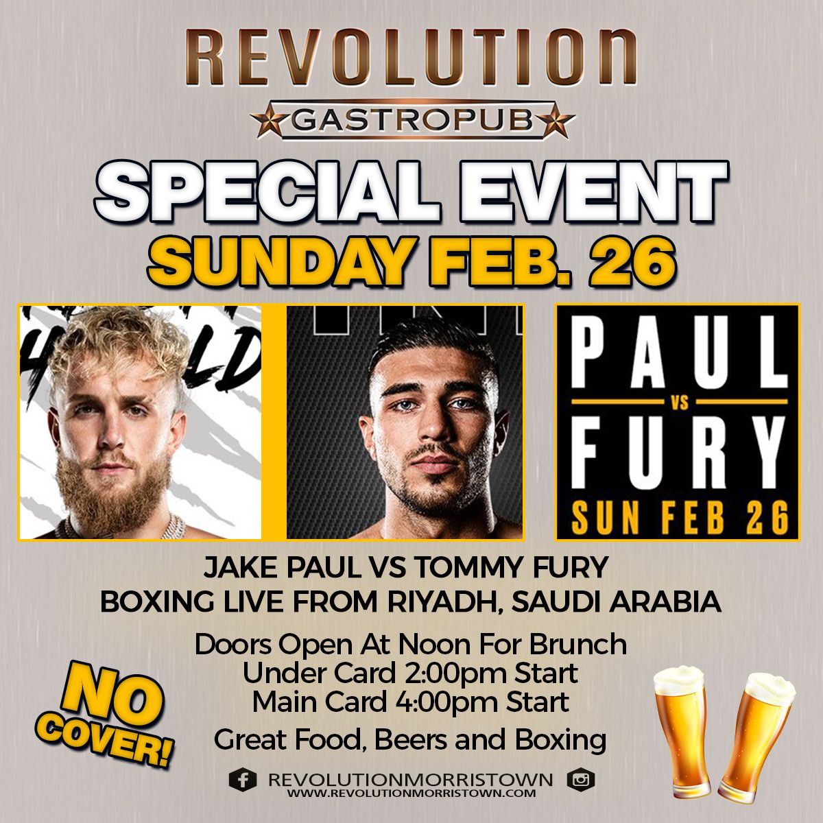 Special Events Ironbar Morristown Restaurant & Bar