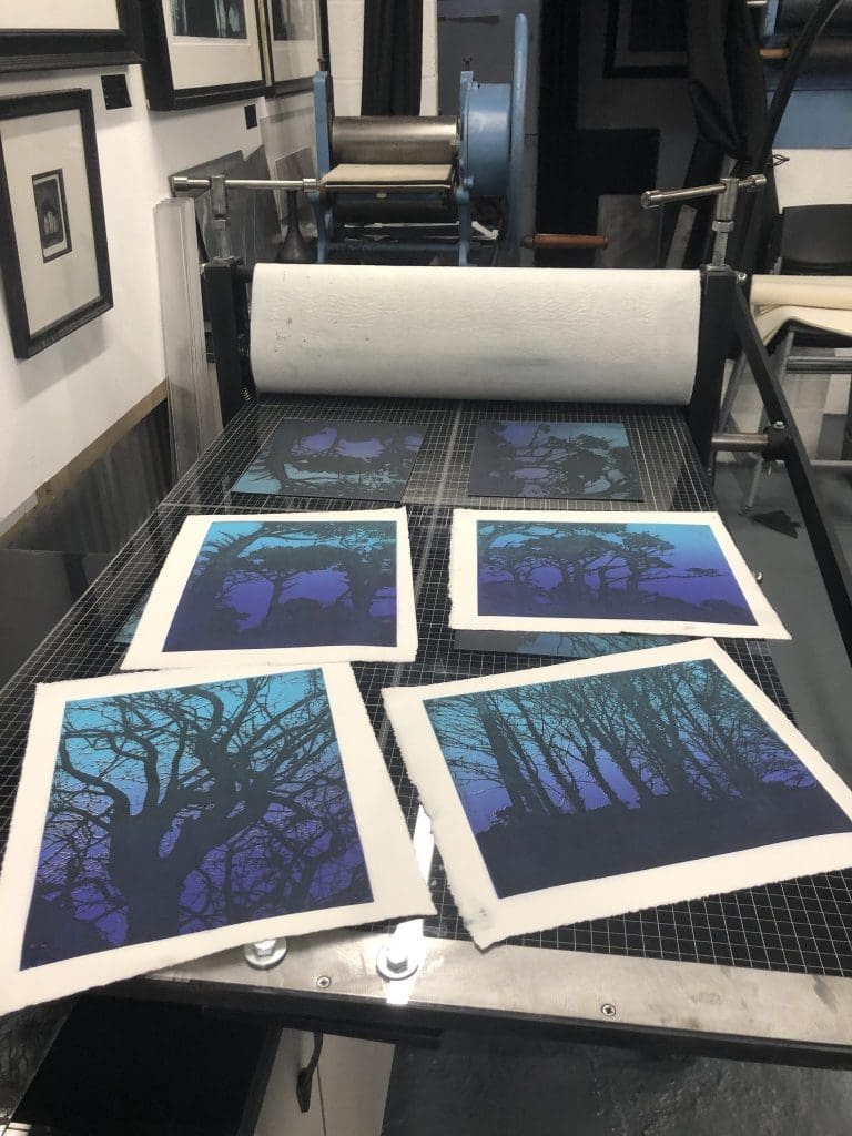 Relief Ink Ironbridge Fine Arts and Framing Shropshire