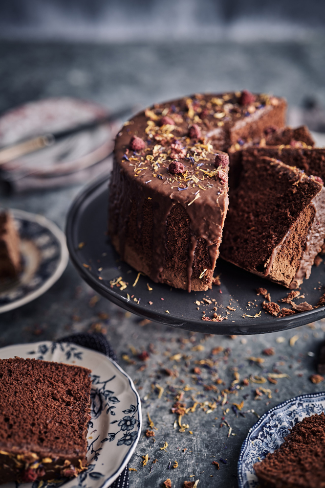 Chocolate Chiffon Cake « Iron Chef Shellie