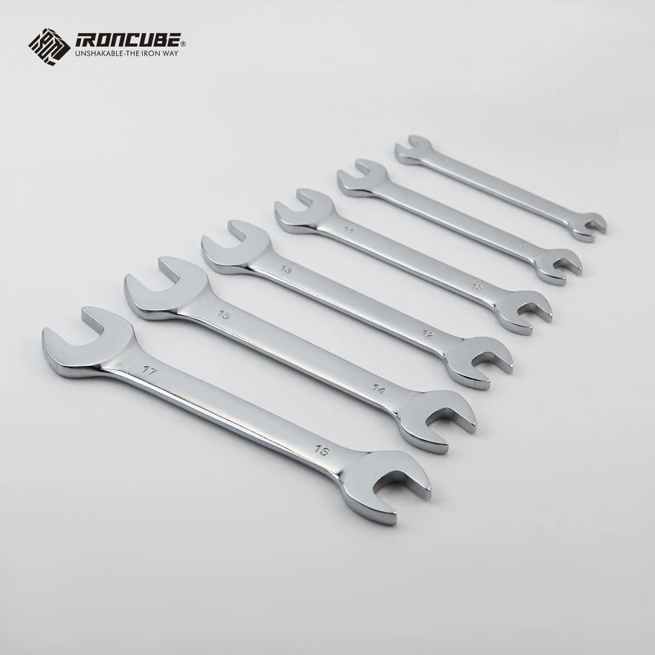 Double Standard Open End Wrench Set