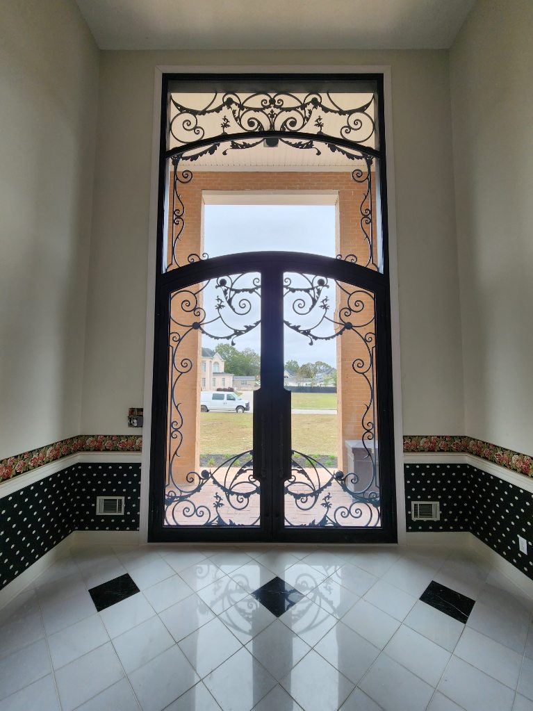 Integrating Wrought Iron Doors in NC's Colonial Residences
