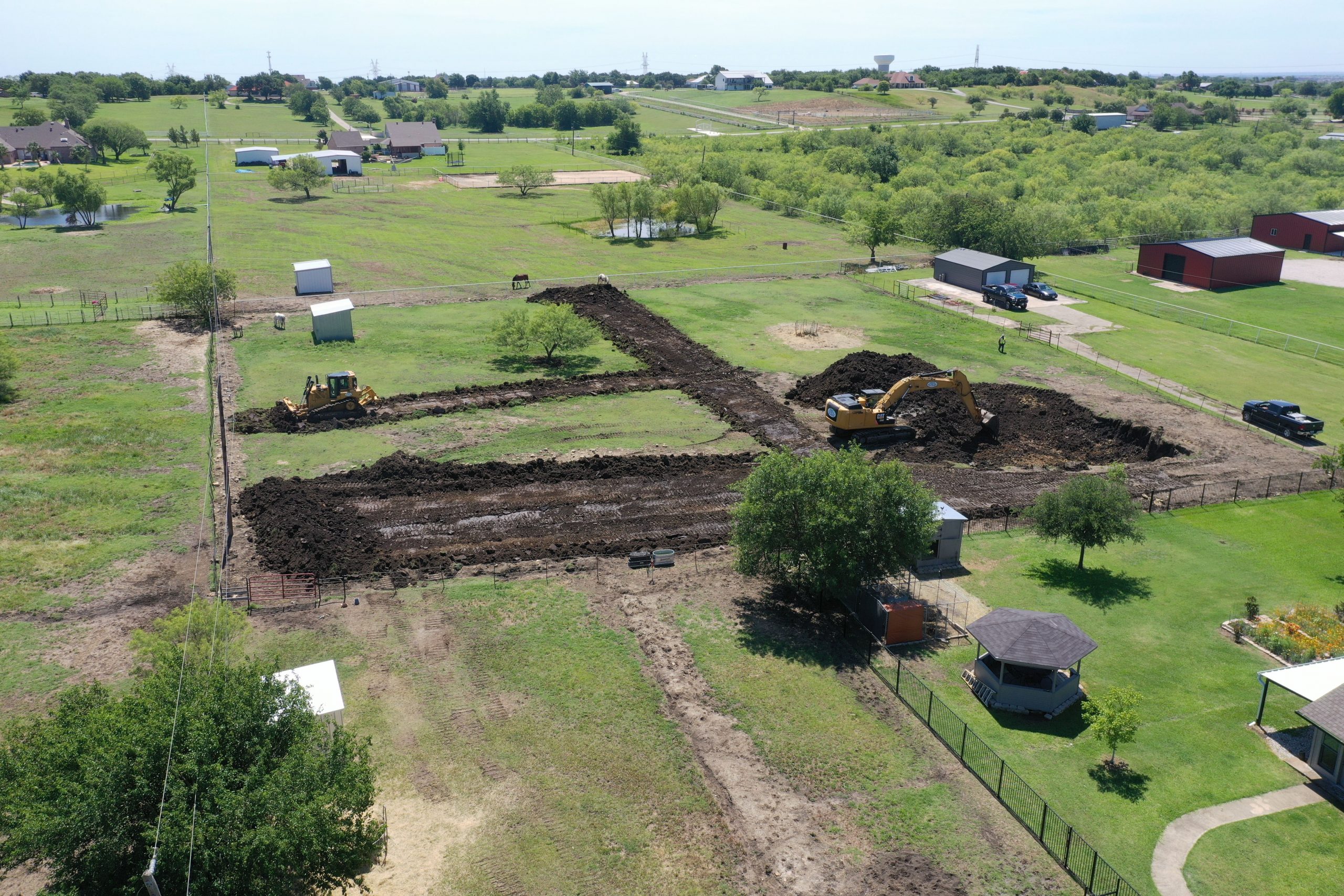 Haslet Ranch Iron Eagle Excavation