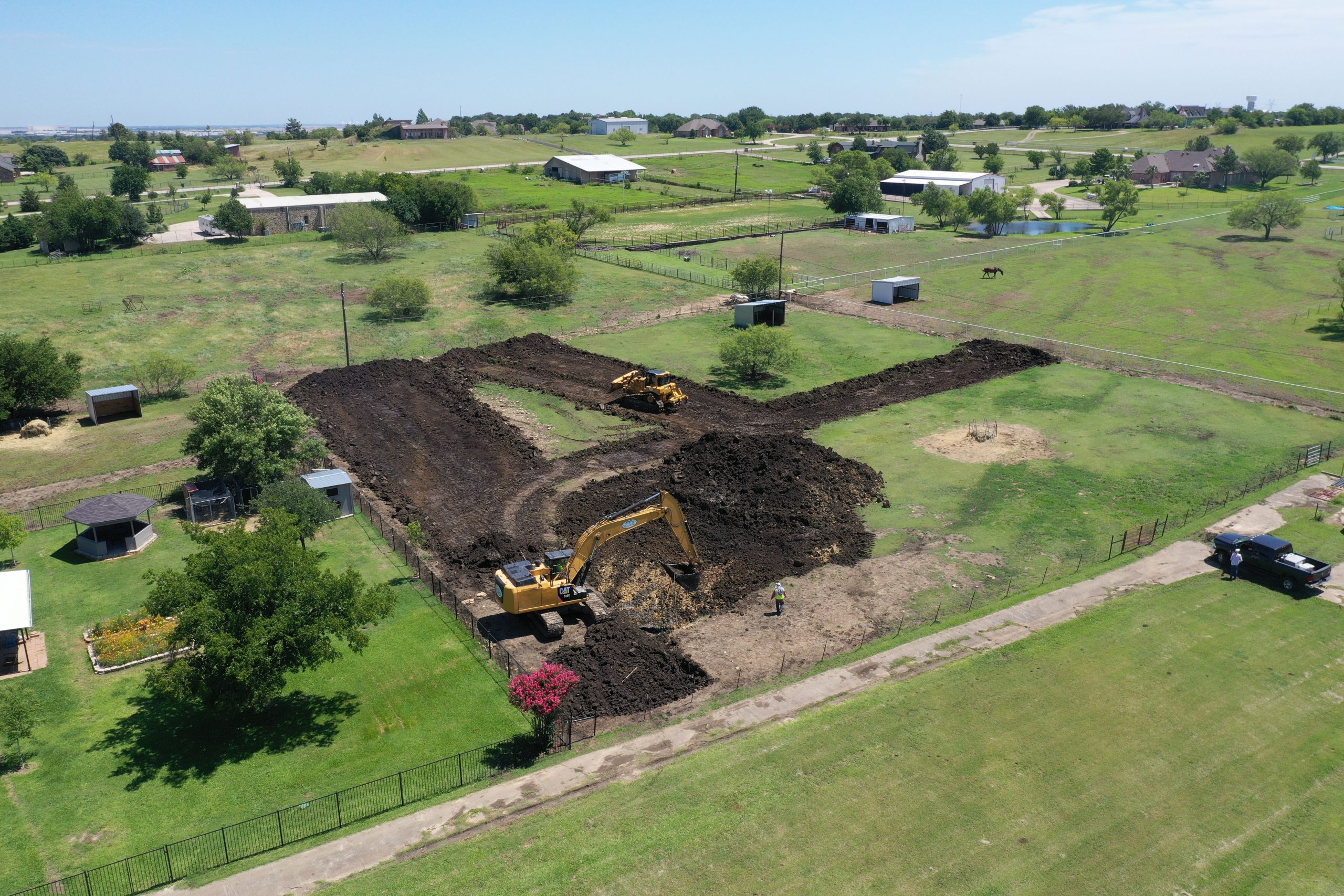 Haslet Ranch Iron Eagle Excavation