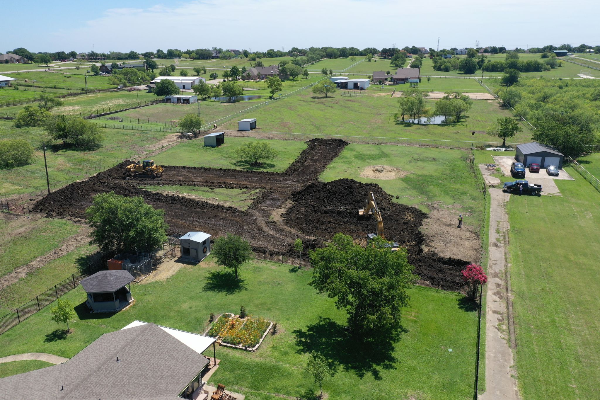 Haslet Ranch Iron Eagle Excavation