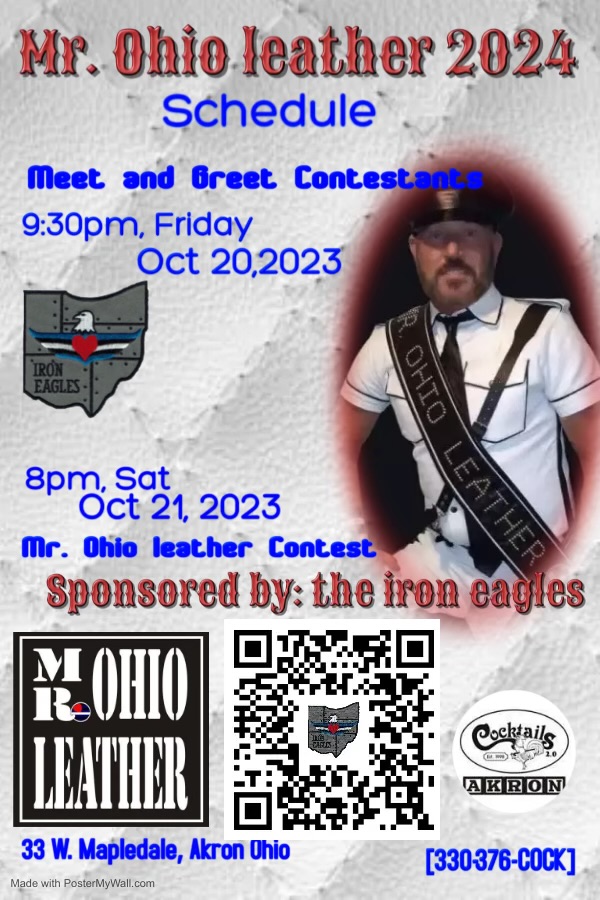 Mr. Ohio Leather Contest Iron Eagles, Inc