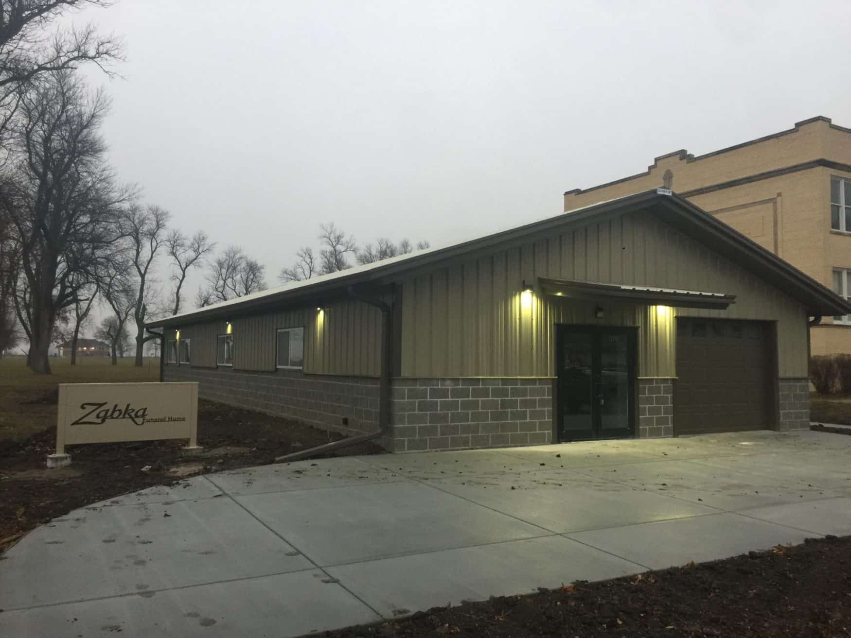 Zabka Funeral Home Ironhide Construction Inc.