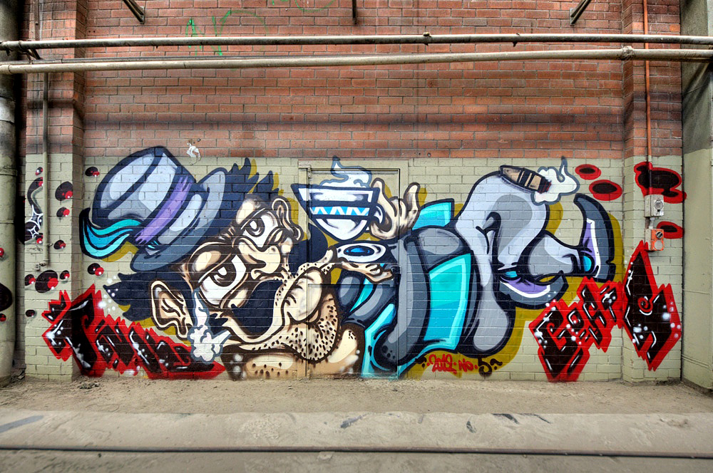 GOATS Gentlemen series Adelaide, Australia. Ironlak Spray Paint