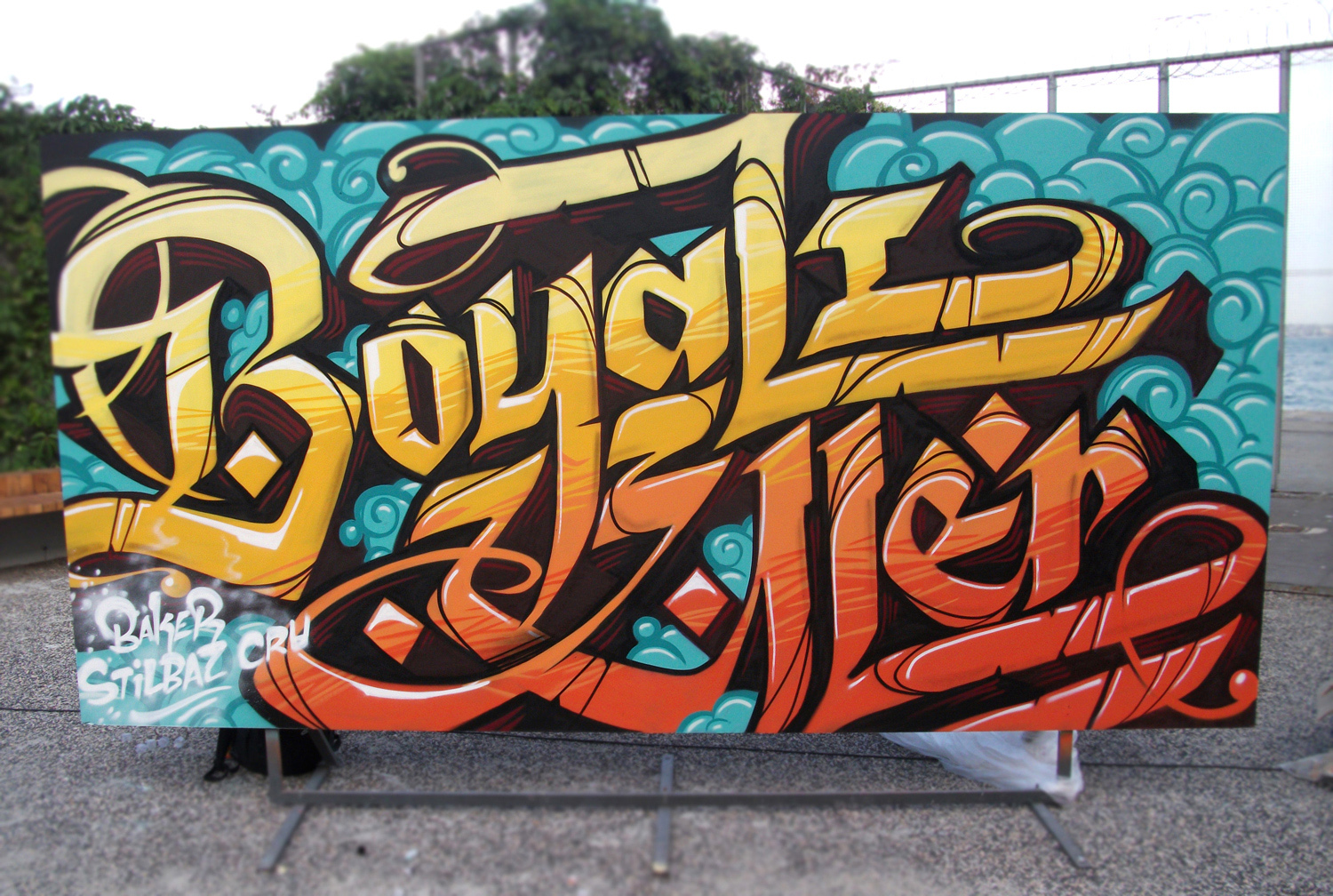 BAKER update. Ironlak Spray Paint, Graffiti Markers and Street Wear
