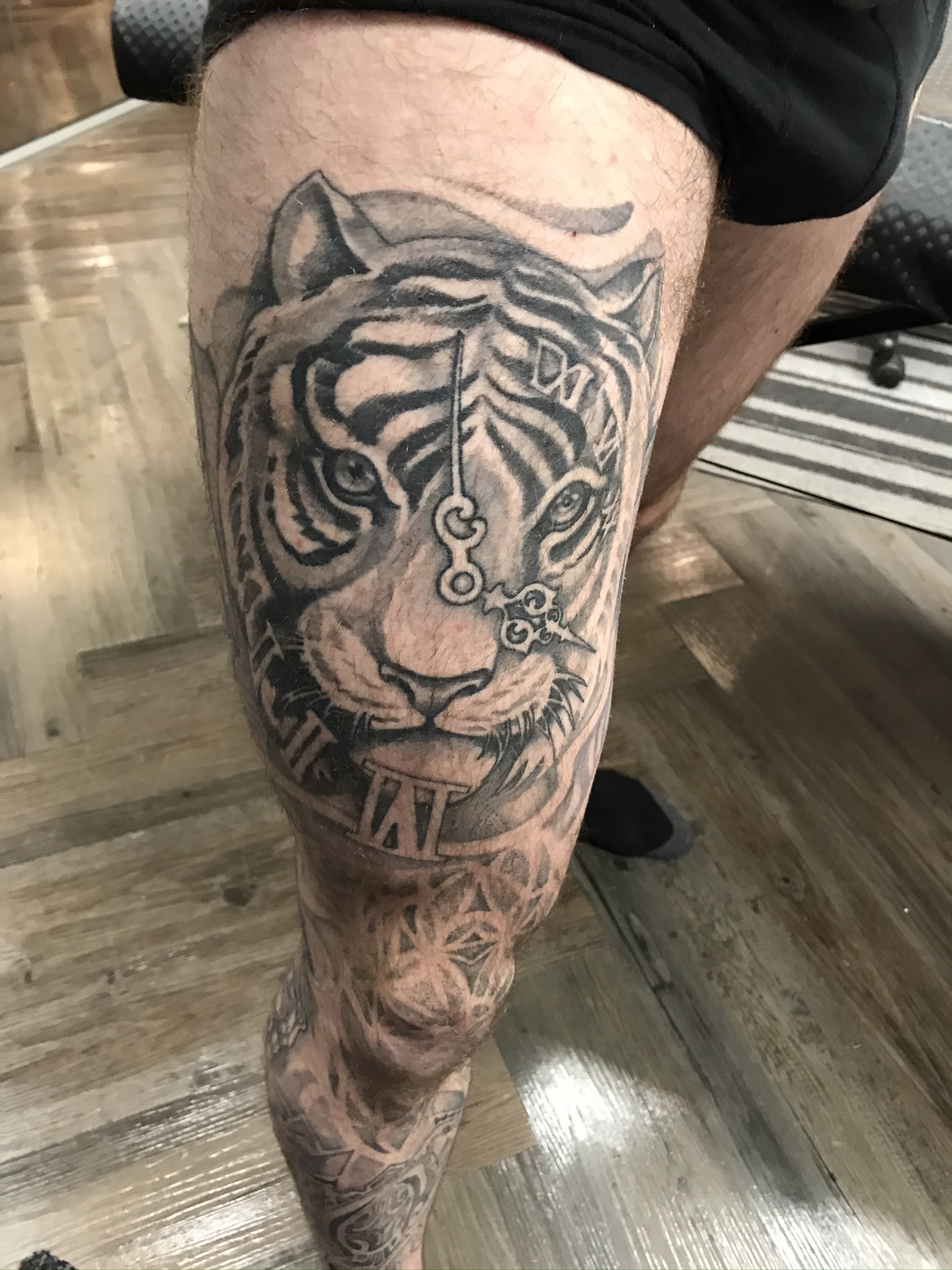 My work Iron Lotus Tattoo Studio