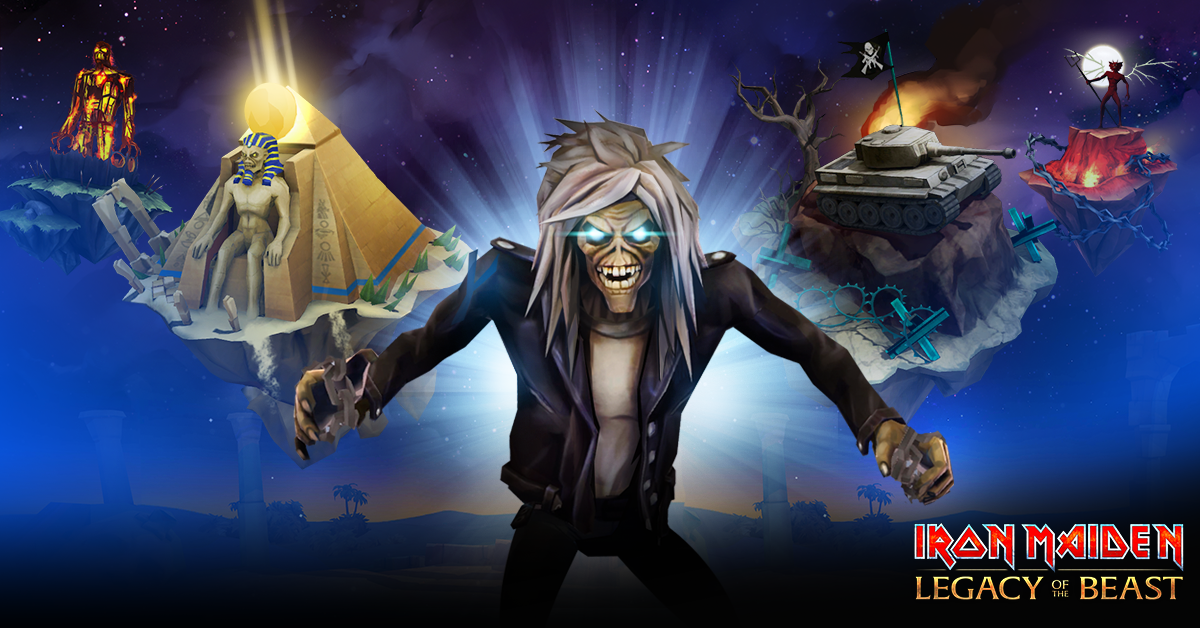 Iron Maiden Legacy of the Beast Launches Today Iron Maiden Legacy of