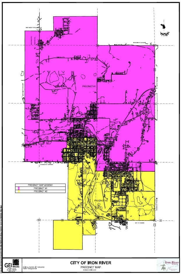 City Maps Iron River Michigan