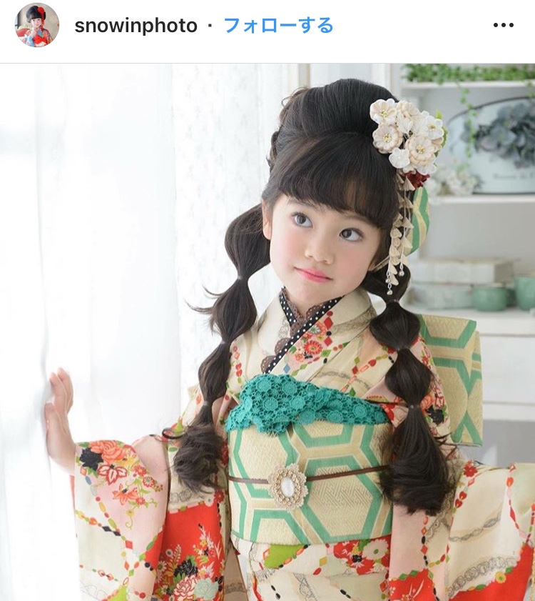 7歳女の子に似合う七五三の可愛い髪型は？画像で実例をご紹介！ 色とりどり