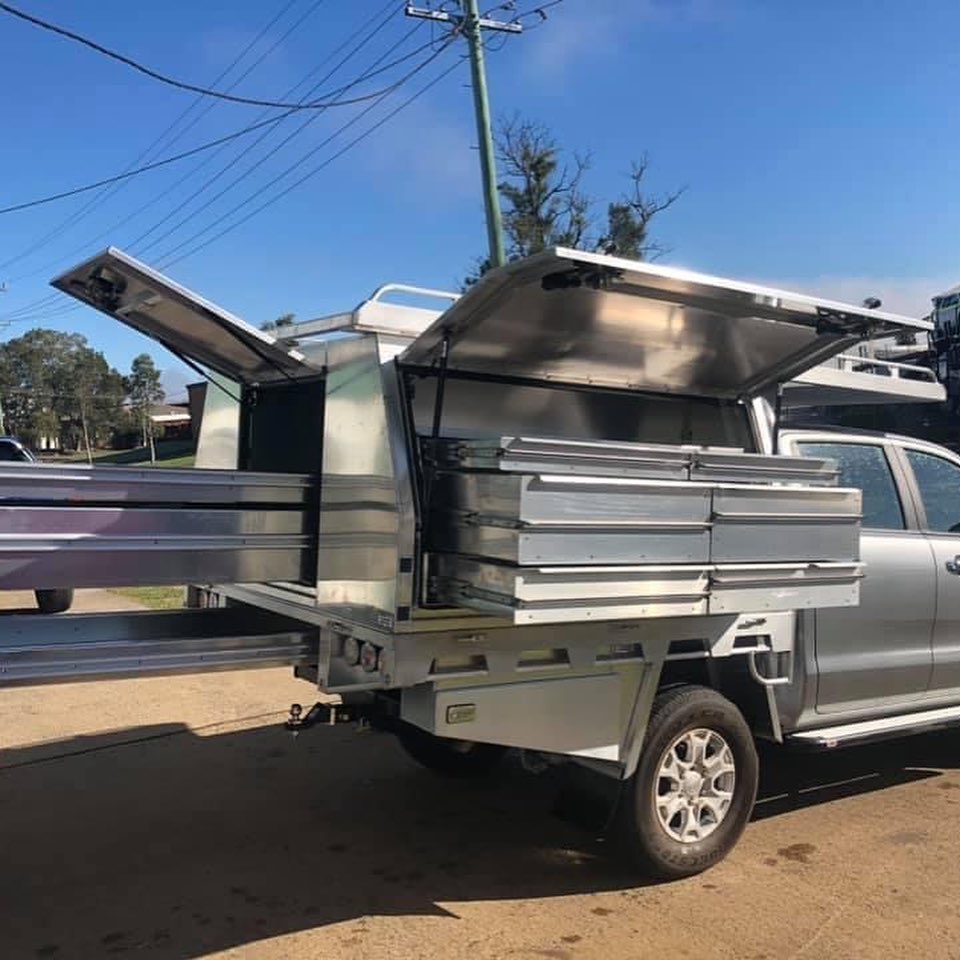 Canopies and Trays in Lismore Soward Steel & Aluminium Fabrication